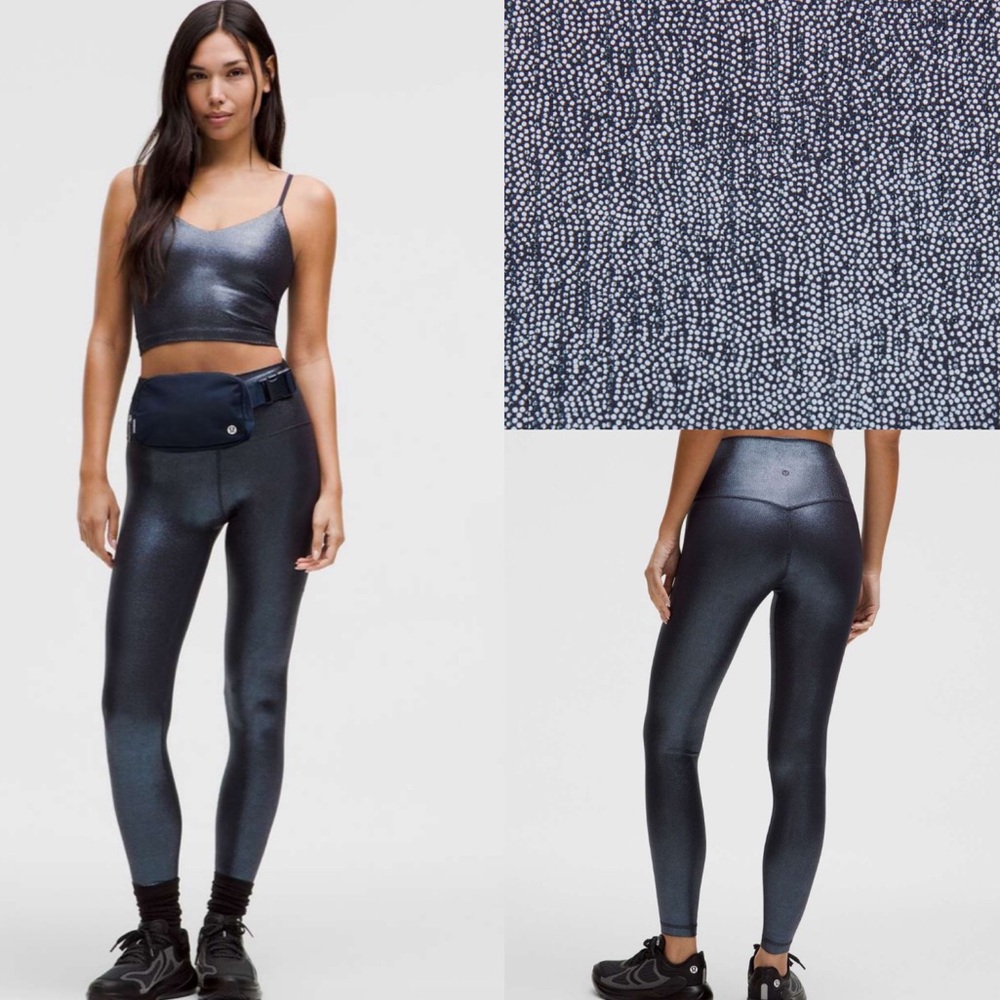 Lululemon Align High-Rise Ribbed Pant 28" *Shine
Radiate Foil Print Black Night